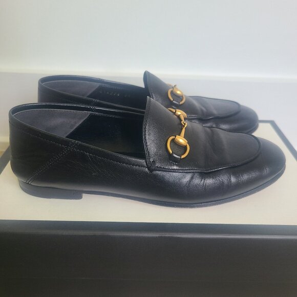 Gucci Black Horsebit Loafer - Picture 1 of 6